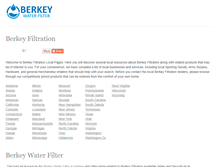 Tablet Screenshot of berkeyfiltration.com